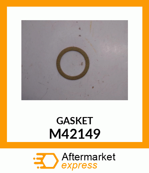 GASKET, OIL FILLER PLUG M42149