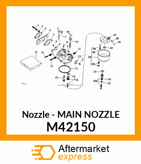 Nozzle - MAIN NOZZLE M42150