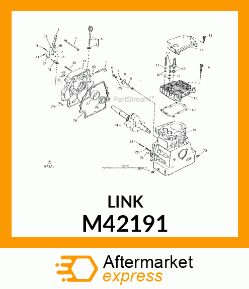 Link - GOVERNOR LINK M42191