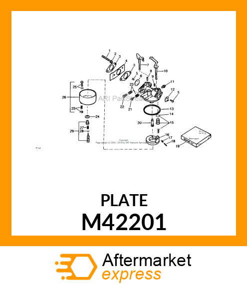 Shutter - THROTTLE SHUTTLE M42201