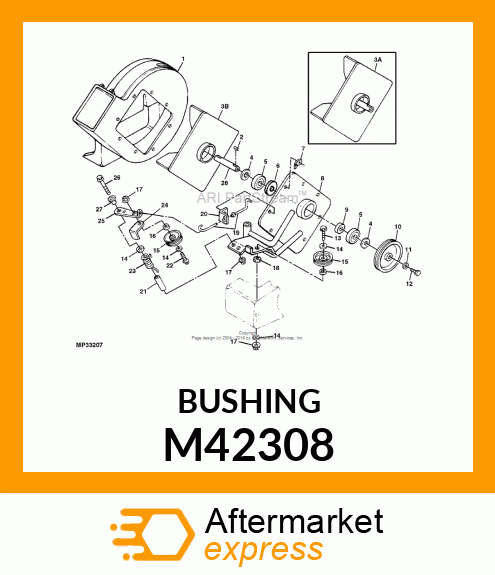 BUSHING, PIVOT M42308