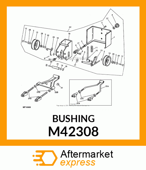 BUSHING, PIVOT M42308