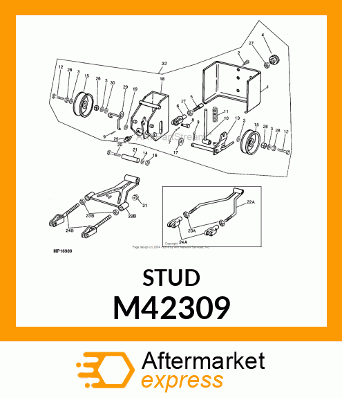 ROD, ADJUSTING M42309