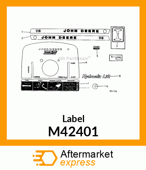 Label M42401