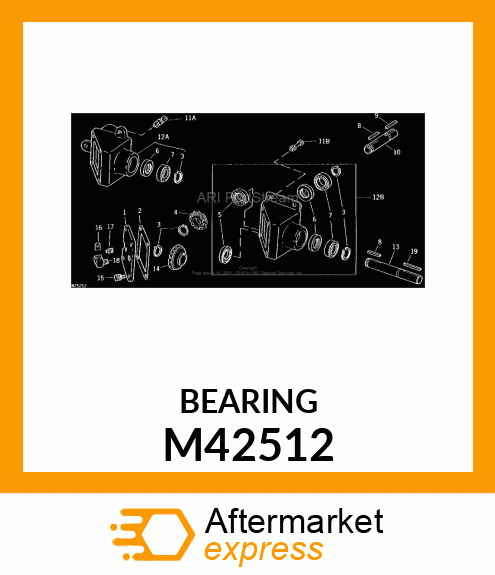 BALL BEARING M42512