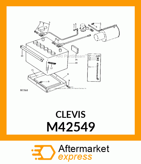 BASE, BATTERY M42549