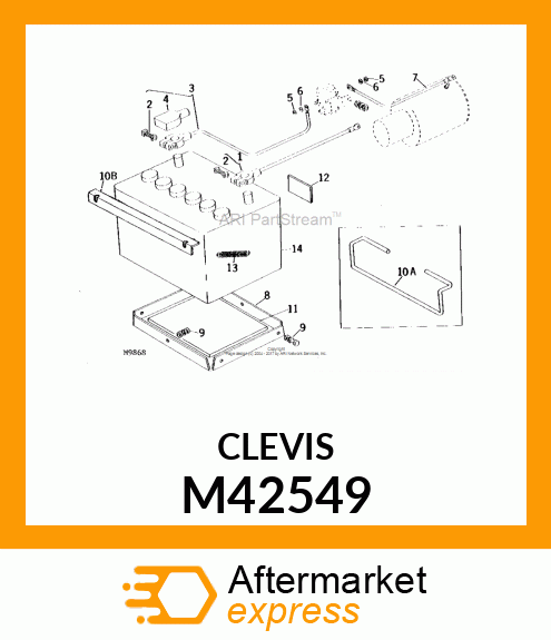 BASE, BATTERY M42549