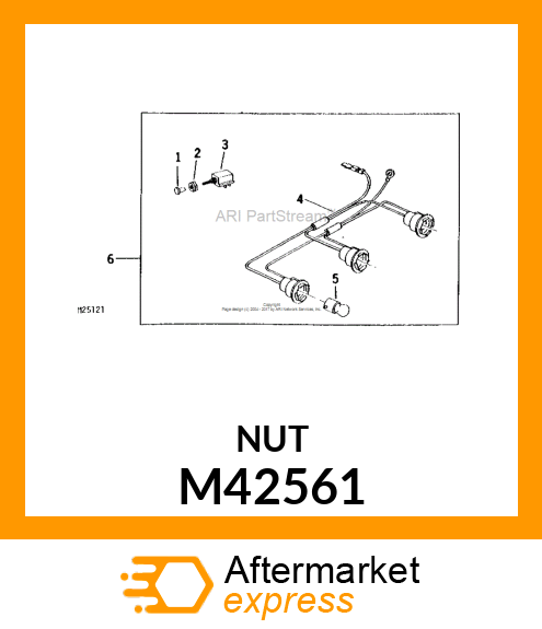 FACE NUT M42561