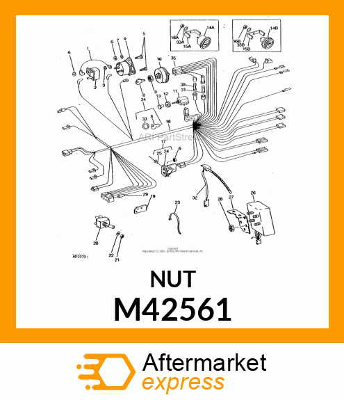 FACE NUT M42561