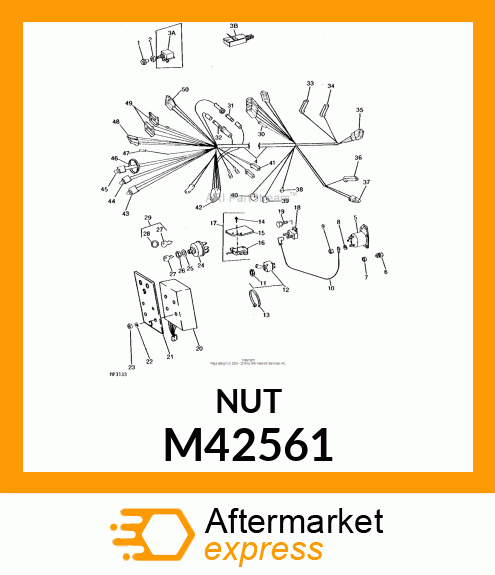 FACE NUT M42561