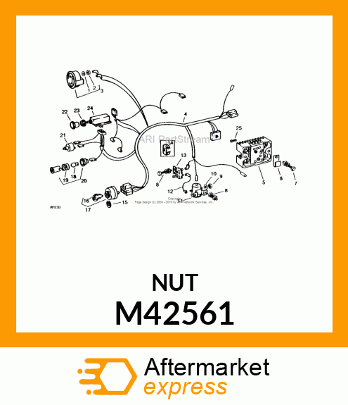 FACE NUT M42561