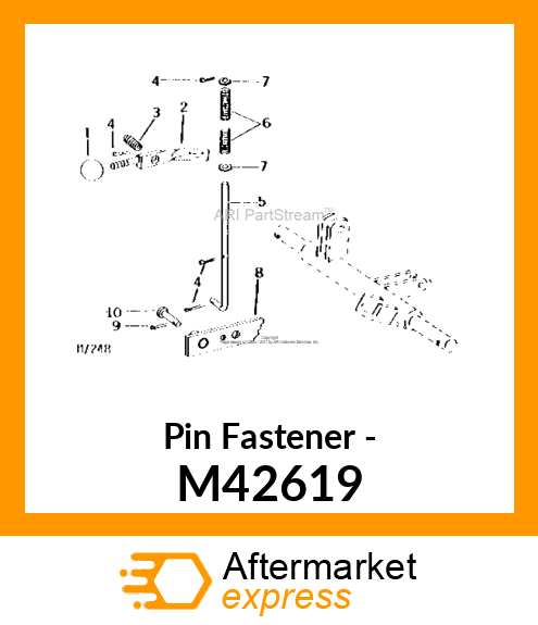 Pin Fastener - M42619