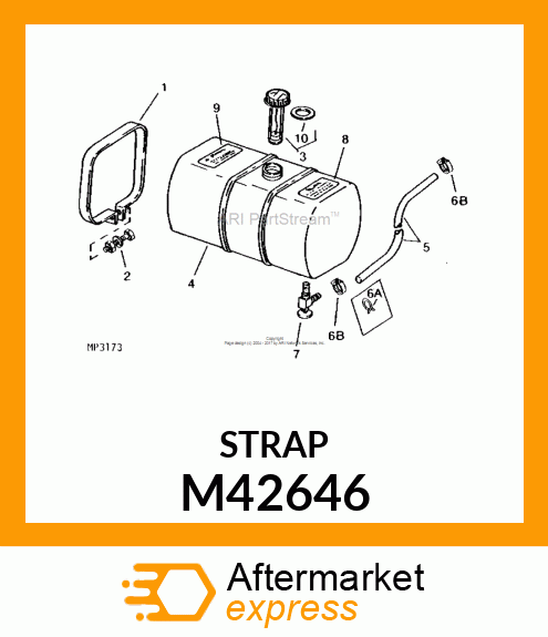 Strap Tank 140 M42646