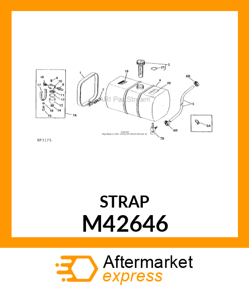 Strap Tank 140 M42646