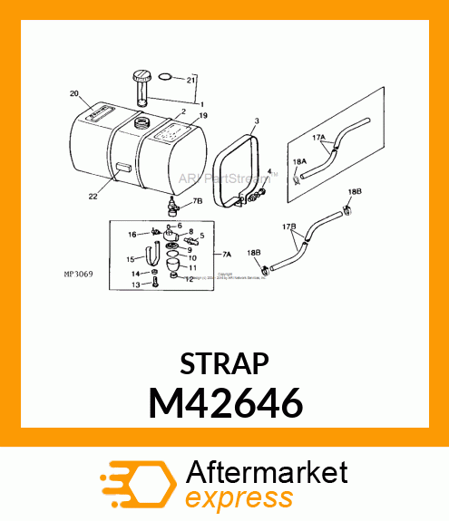 Strap Tank 140 M42646