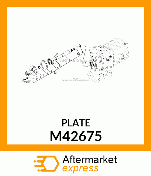 Coupling - COUPLING-PTO (Part is Obsolete) M42675