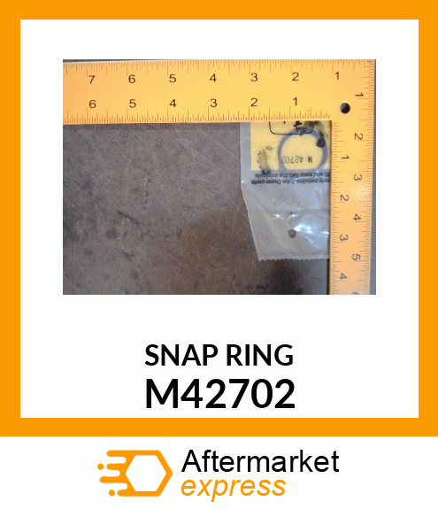 RING, SNAP M42702