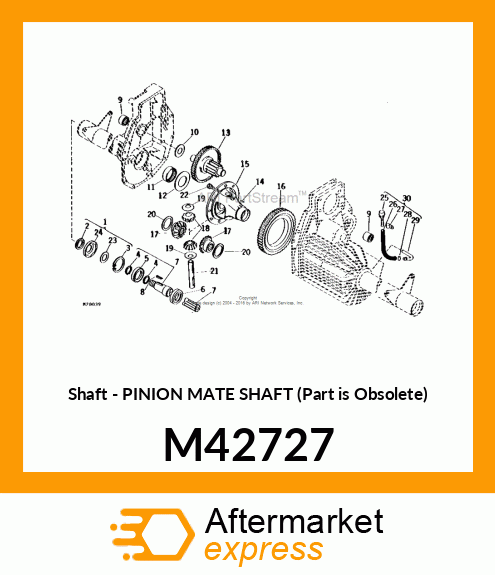 Shaft - PINION MATE SHAFT (Part is Obsolete) M42727