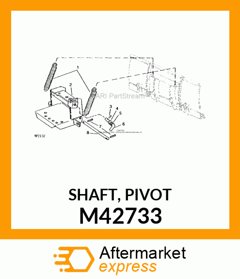 SHAFT, PIVOT M42733