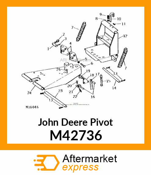 PIVOT, CYLINDER M42736