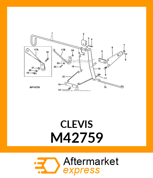 CLIP, ANGLING M42759