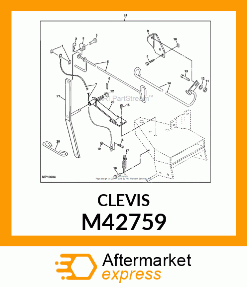 CLIP, ANGLING M42759