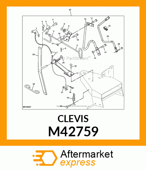 CLIP, ANGLING M42759