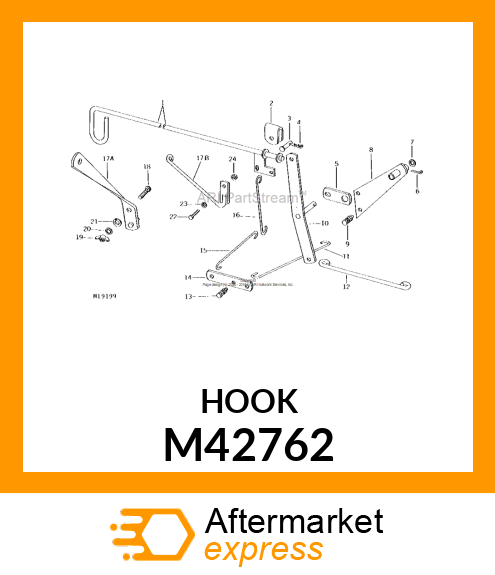 Rod Latch M42762