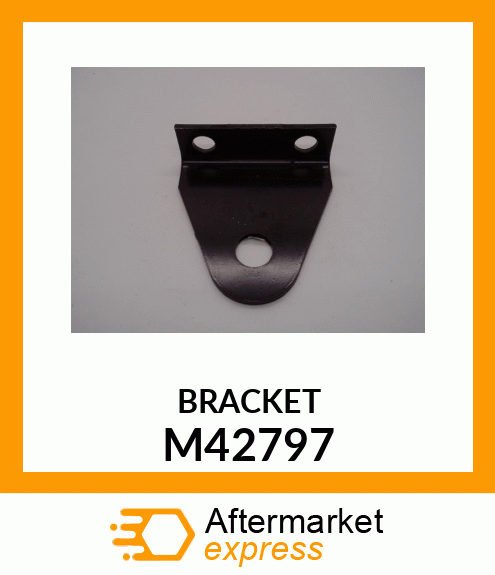 BRACKET, REAR ROLLER M42797