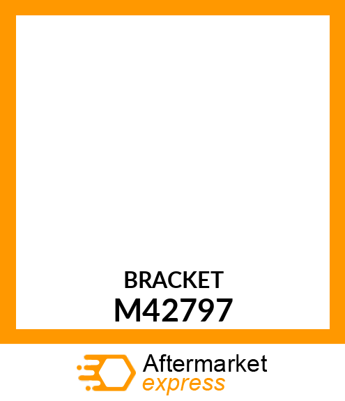 BRACKET, REAR ROLLER M42797