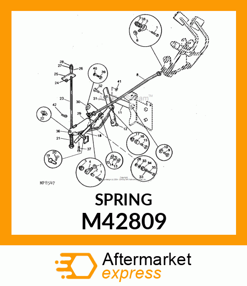 SPRING M42809