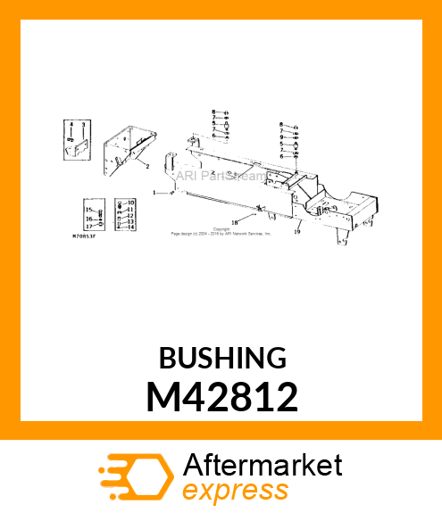 SPACER, SPACER, GUIDE M42812