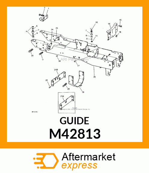 DECK GUIDE M42813