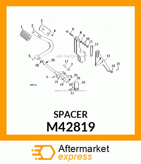 Bushing - ROLLER, CLUTCH M42819