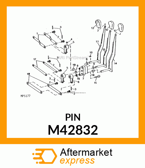 PIN, DRILLED M42832