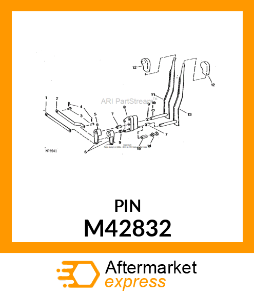 PIN, DRILLED M42832