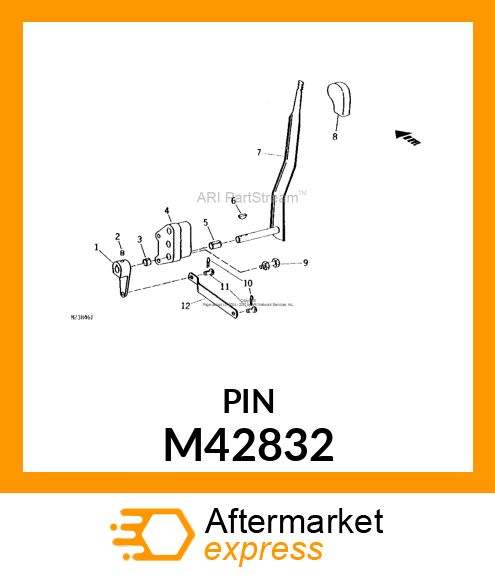 PIN, DRILLED M42832