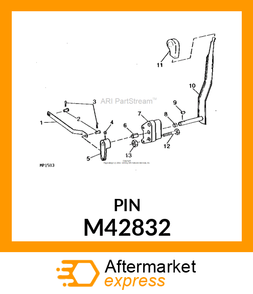 PIN, DRILLED M42832