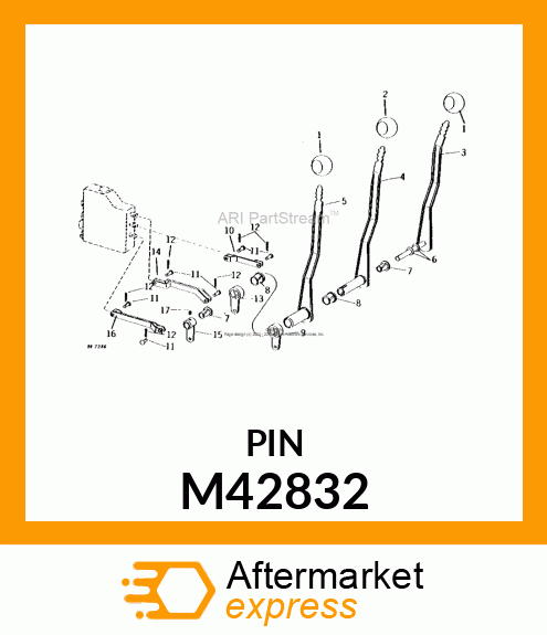 PIN, DRILLED M42832