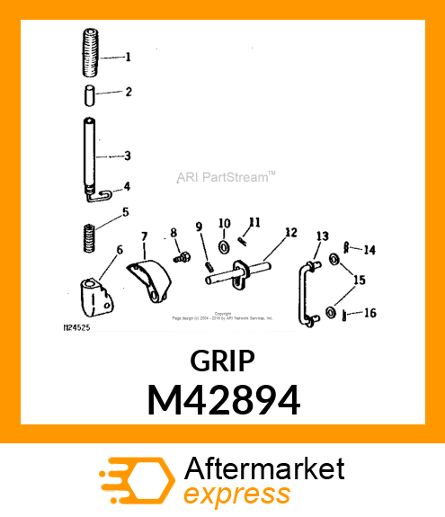 LEVER HANDLE M42894