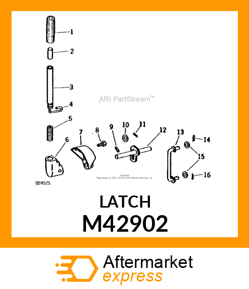 LATCH, VARIATOR M42902