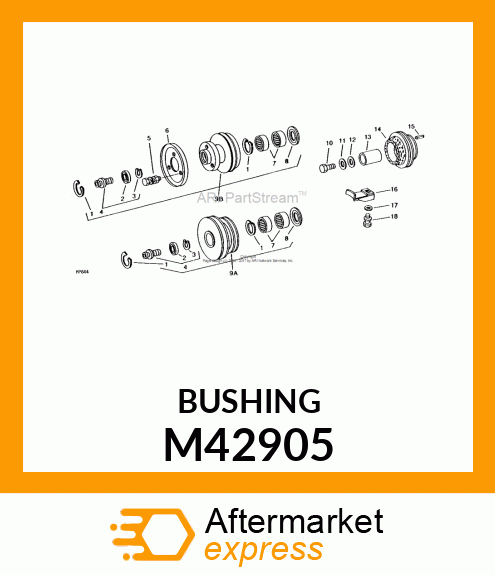 Race Bearing 110 112 M42905