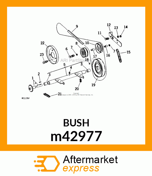 BUSHING, BEARING m42977