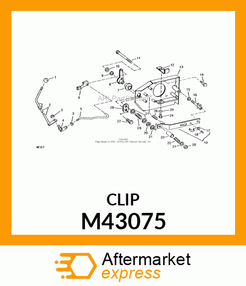 ARM, PTO LOCK 110 M43075