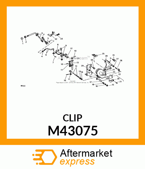 ARM, PTO LOCK 110 M43075