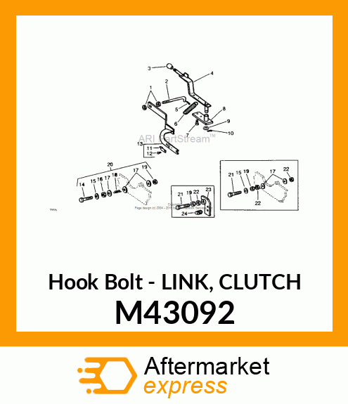 Link Clutch M43092