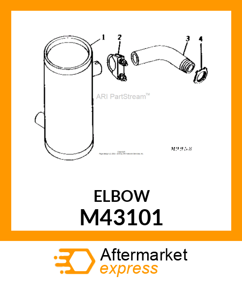 Elbow Fitting - ELBOW M43101