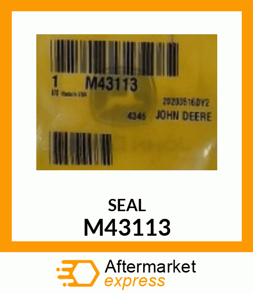 SEAL, BREATHER M43113