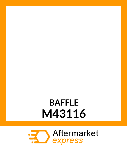 Deflector - BREATHER BAFFLE M43116