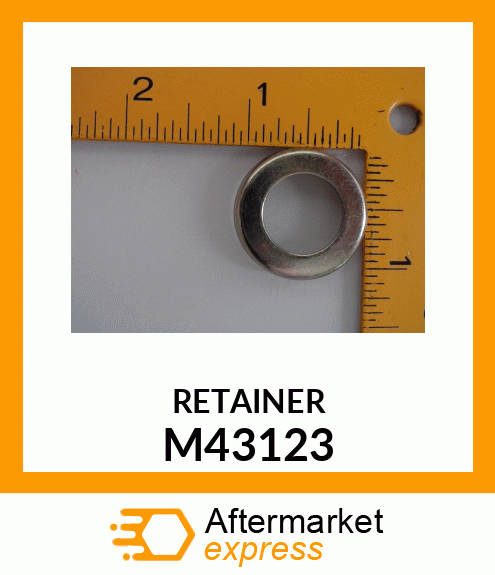 RETAINER, UPPER SPRING M43123